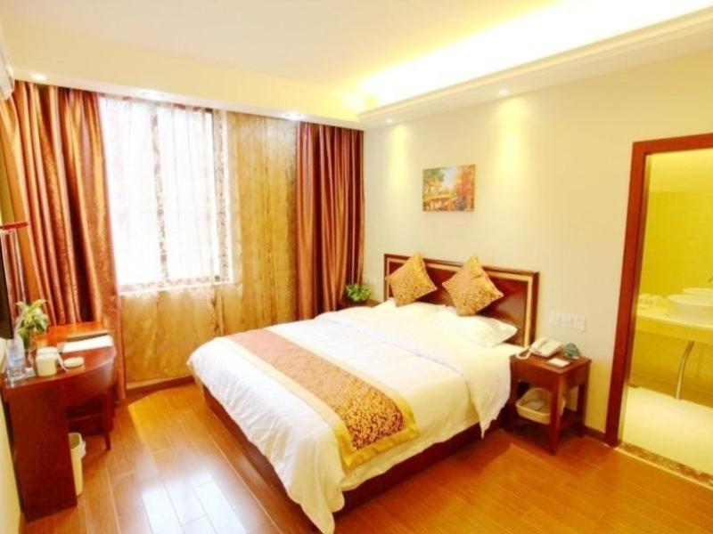 Greentree Inn Shanghai Hongqiao Metro Station Express Hotel Exterior foto
