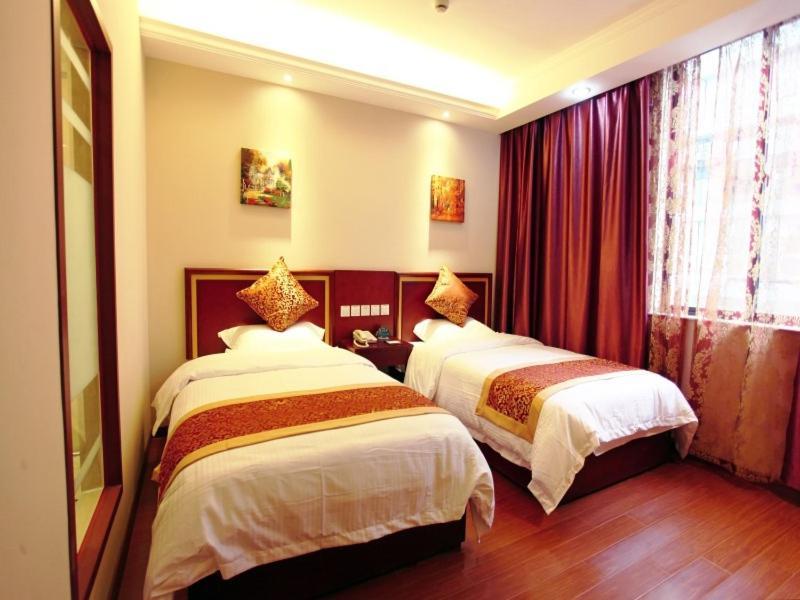 Greentree Inn Shanghai Hongqiao Metro Station Express Hotel Exterior foto