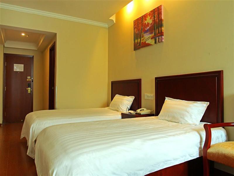 Greentree Inn Shanghai Hongqiao Metro Station Express Hotel Exterior foto