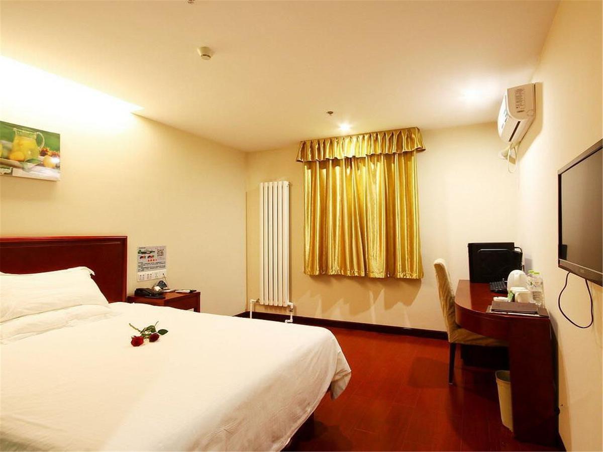 Greentree Inn Shanghai Hongqiao Metro Station Express Hotel Exterior foto