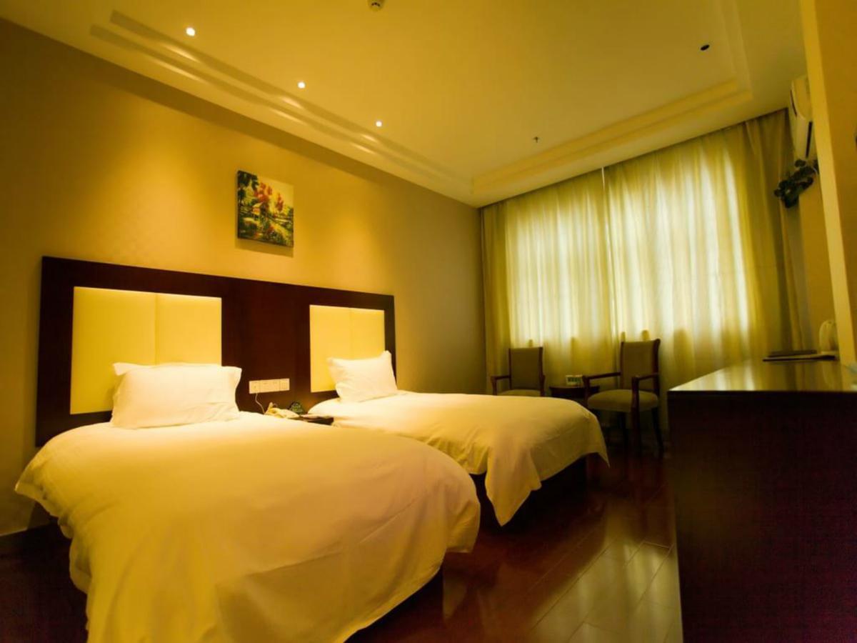 Greentree Inn Shanghai Hongqiao Metro Station Express Hotel Exterior foto