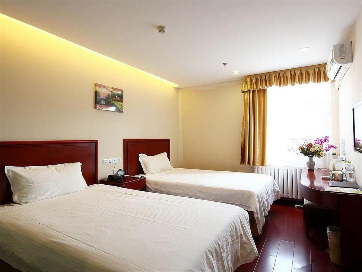 Greentree Inn Shanghai Hongqiao Metro Station Express Hotel Exterior foto
